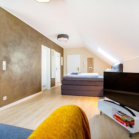 Modernes Studio In Stadtnaehe Wurzburg Bagian luar foto