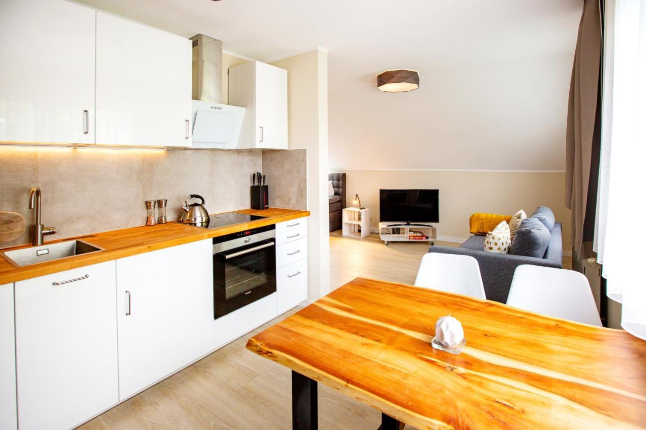 Modernes Studio In Stadtnaehe Wurzburg Bagian luar foto