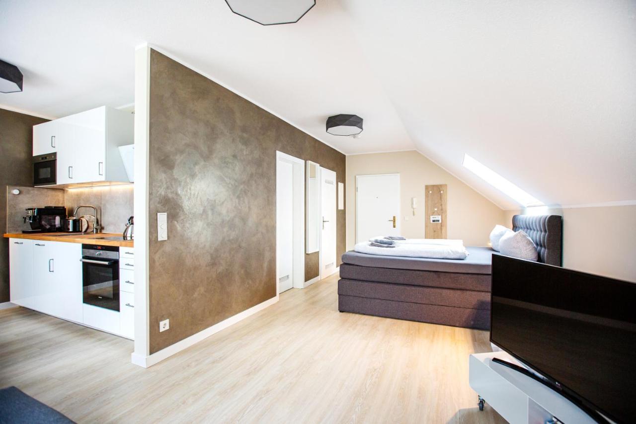 Modernes Studio In Stadtnaehe Wurzburg Bagian luar foto